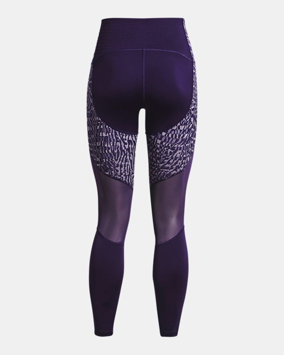 Women's UA RUSH™ Leggings, Purple, pdpMainDesktop image number 5